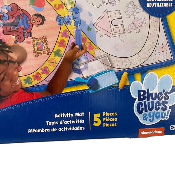 Melissa & Doug Blue's Clues & You! Water Wow! Activity Mat 20 In x 30 In - Picture 2 of 9